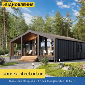 Фальцева Покрівля – Корея Dongbu Steel 0.45 PE