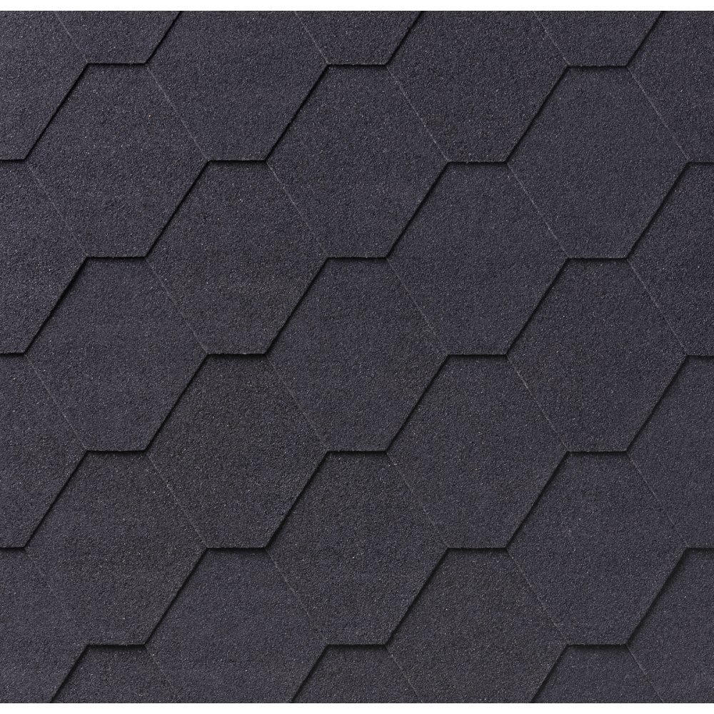 IKO ArmourShield™Plus: 01 Black - АПП Бітумна черепиця