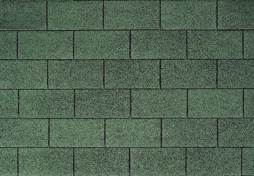IKO Superglass™-3T без тени: 03 Amazon Green - Бітумна черепиця