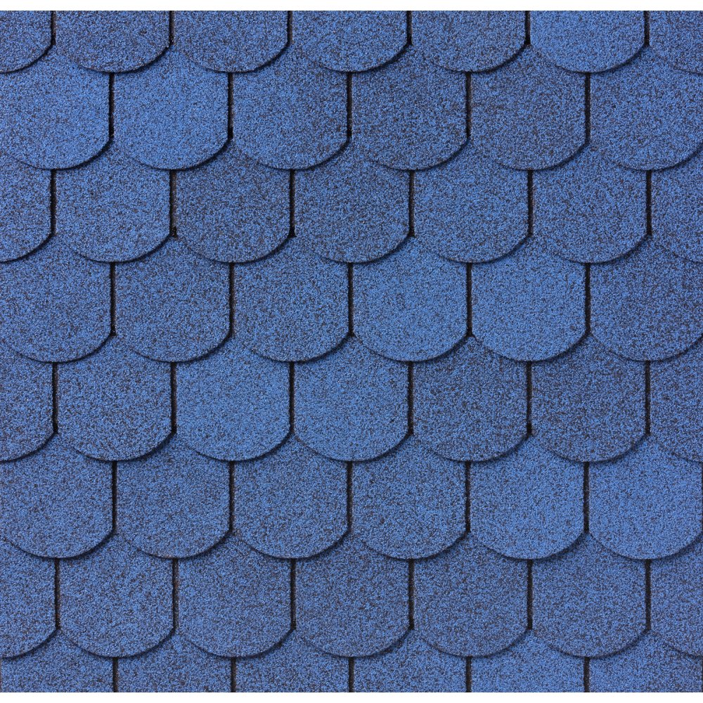 IKO Superglass™-Biber: 16 Sky Blue - Бітумна черепиця