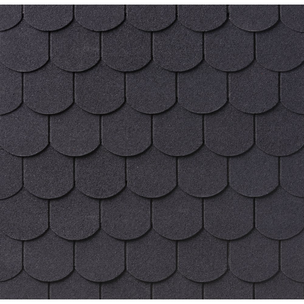 IKO Victorian™ PLUS: 01 Black - АПП Бітумна черепиця