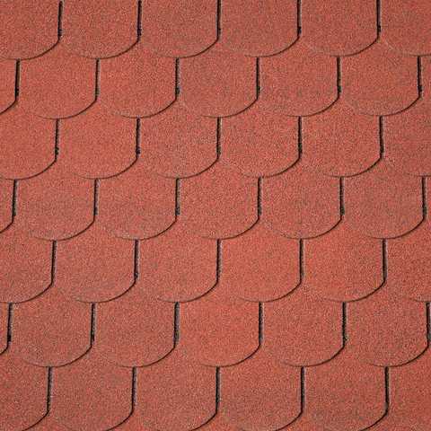 IKO Victorian™ PLUS: 10 Tile Red - АПП Бітумна черепиця