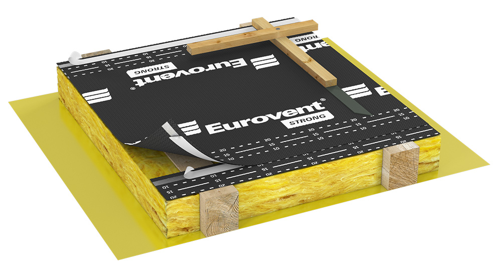 Мембрана STRATOS SK2 Eurovent - (75 м2/уп) поліпропіленове покриття