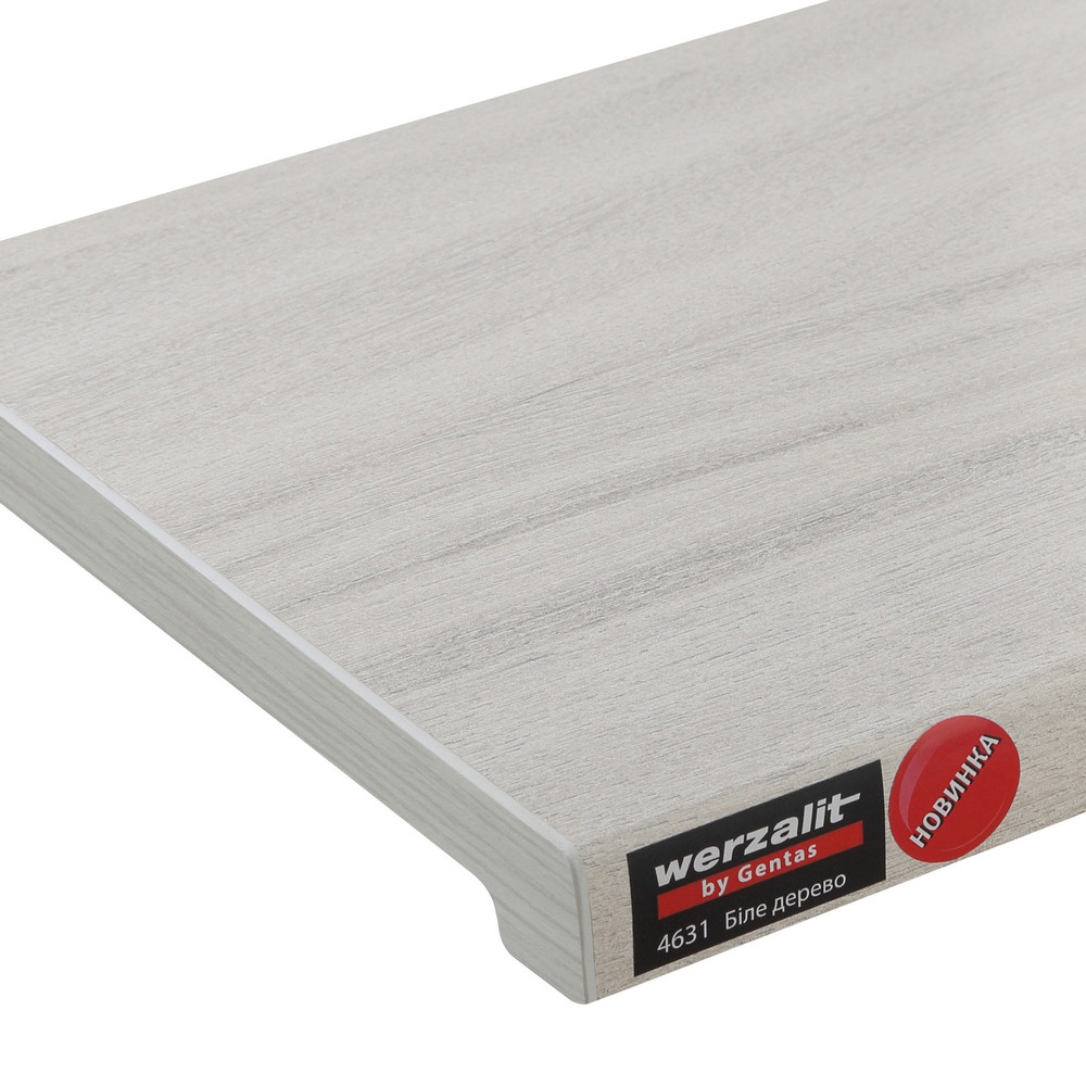 Підвіконня Werzalit Gentas Туреччина - Біле Дерево 4631 - 350 мм