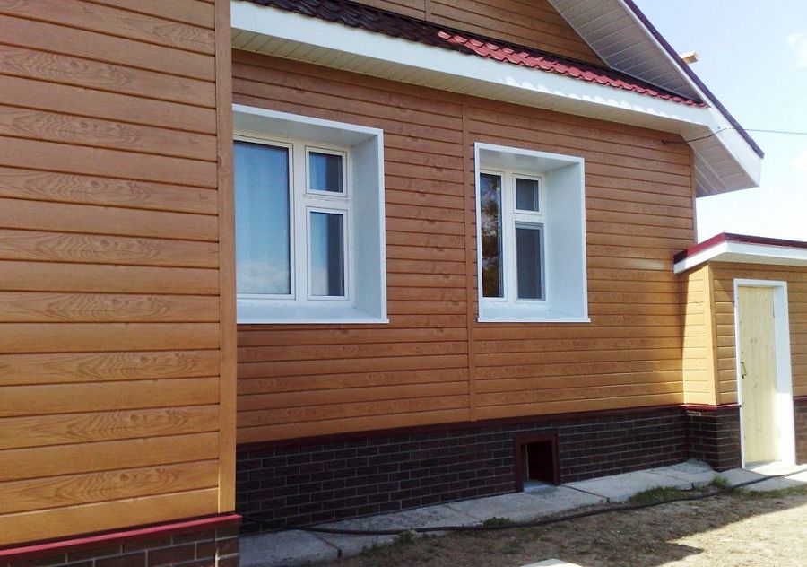 Сайдинг Металевий Брус - 3Д Дерево