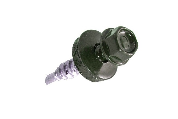 Саморіз по Металу 4,8*19 мм - RAL 6020
