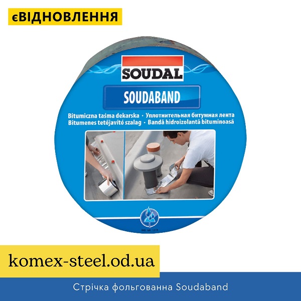 Стрічка фольгованна Soudaband