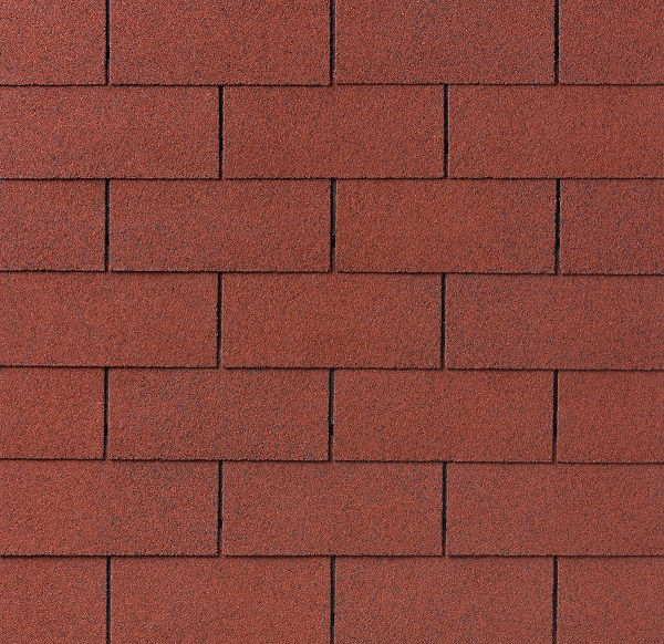 IKO Superglass™-3T без тени: 10 Tile Red - Бітумна черепиця