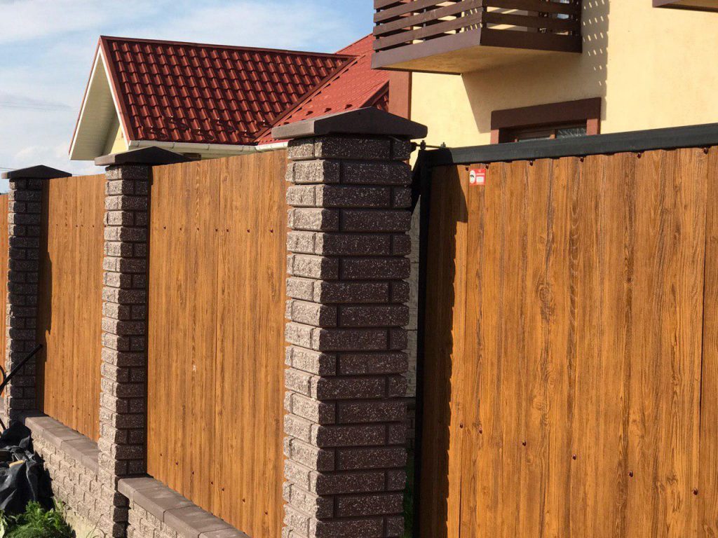 Профнастил Металопрофіль 3Д Мультиглос під дерево